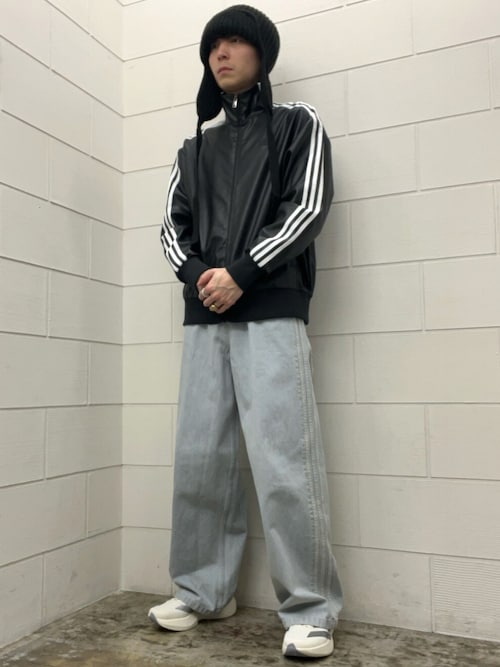 90s オルタナティブ スポーツ ワイドレッグ スケーター ジーンズ