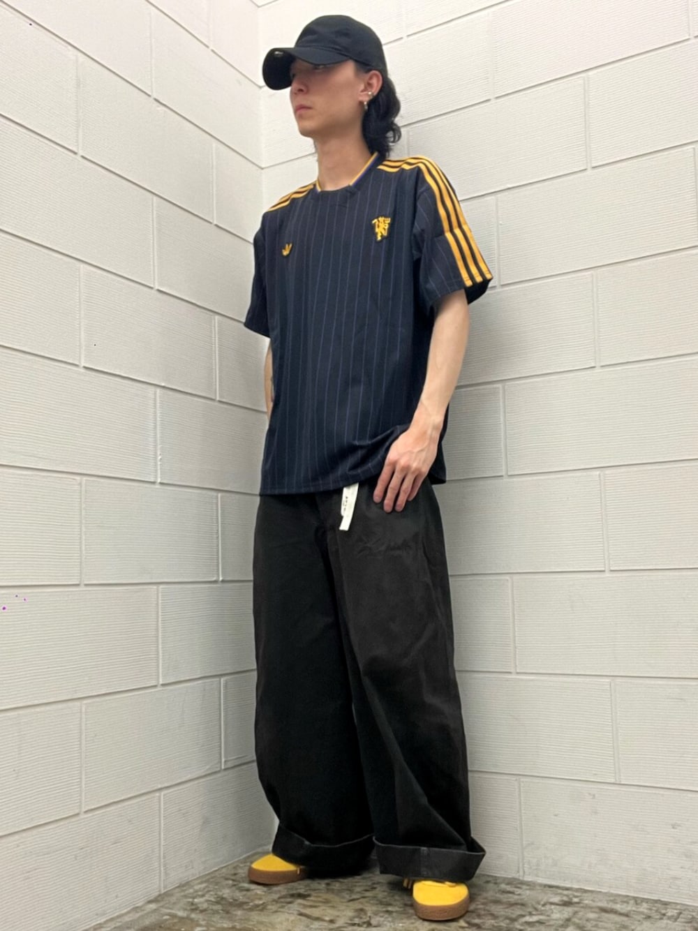 adidas マンチェスターユナイテッド 長袖ジャージ Mサイズ アディダス マンチェスター・ユナイテッド トレーニング