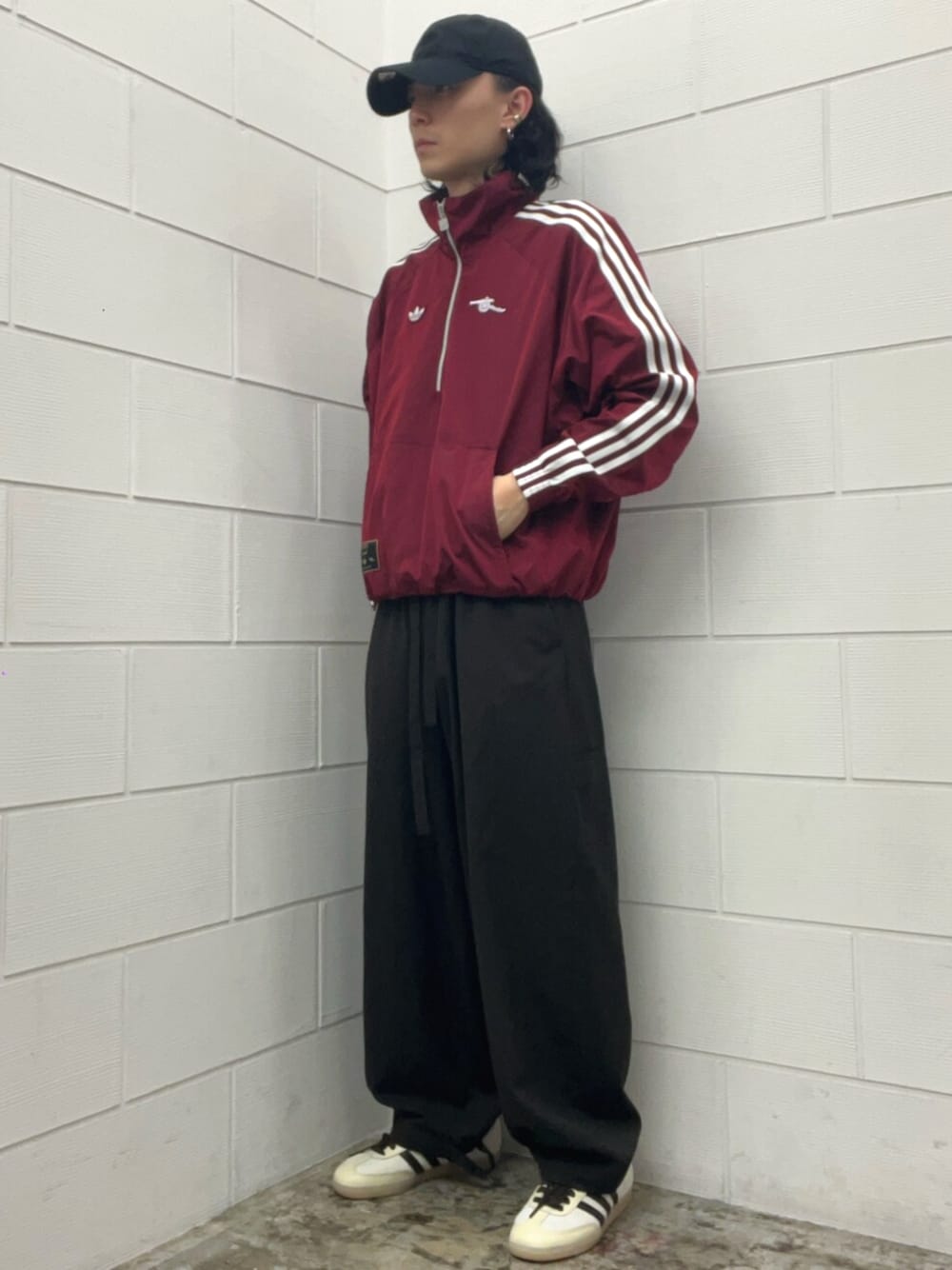 アディダス adidas アーセナル ハーフジップ スウェット ジャージ 長袖 adidas ジャージ アーセナル テラスアイコン ハーフジップ ジャケット