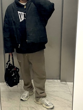 「PORTER（ポーター）のアイテム」を使った、bullさん（メンズ・173cm）の冬コーディネート