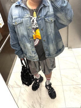 「PORTER（ポーター）のアイテム」を使った、bullさん（メンズ・173cm）の春コーディネート