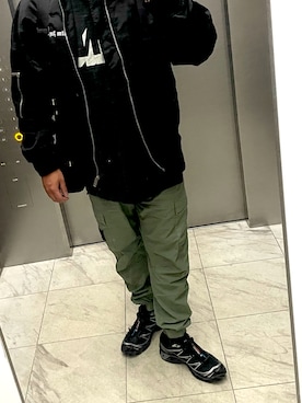 「アイテム（ジャケット/アウター）」を使った、bullさん（メンズ・173cm）の秋コーディネート