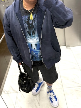 「goro's（ゴローズ）のアイテム（アクセサリー）」を使った、bullさん（メンズ・173cm）の春コーディネート