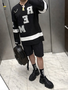 「goro's（ゴローズ）のアイテム（アクセサリー）」を使った、bullさん（メンズ・173cm）の春コーディネート