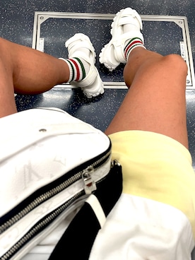 「アイテム（レッグウェア）」を使った、bullさん（メンズ・173cm・40代）の夏コーディネート