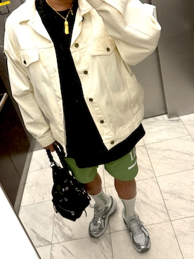 「goro's（ゴローズ）のアイテム（アクセサリー）」を使った、bullさん（メンズ・173cm）の夏コーディネート