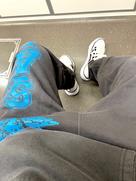 「アイテム（スウェットパンツ）」を使った、bullさん（メンズ・173cm・40代）の秋コーディネート