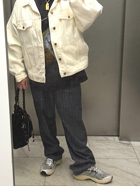 「PORTER（ポーター）のアイテム（バッグ）」を使った、bullさん（メンズ・173cm）の春コーディネート