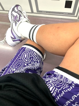 「アイテム（レッグウェア）」を使った、bullさん（メンズ・173cm・40代）の夏コーディネート