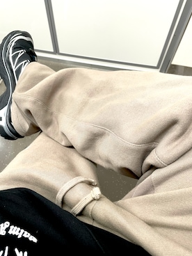 「アイテム（スウェットパンツ）」を使った、bullさん（メンズ・173cm）の秋コーディネート