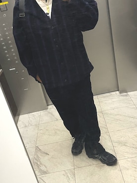 「アイテム（トップス）」を使った、bullさん（メンズ・173cm）の秋コーディネート