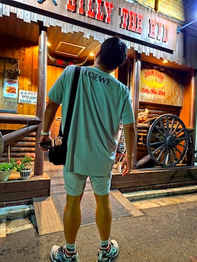 「アイテム（ソックス/靴下）」を使った、bullさん（メンズ・173cm・40代）の夏コーディネート