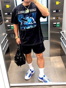 「PORTER（ポーター）のアイテム」を使った、bullさん（メンズ・173cm）の夏コーディネート