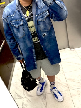 「goro's（ゴローズ）のアイテム」を使った、bullさん（メンズ・173cm）の春コーディネート