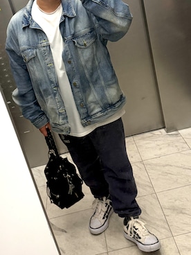 「MIHARAYASUHIRO（ミハラヤスヒロ）のアイテム」を使った、bullさん（メンズ・173cm）の春コーディネート