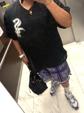 「PORTER（ポーター）のアイテム」を使った、bullさん（メンズ・173cm）の夏コーディネート