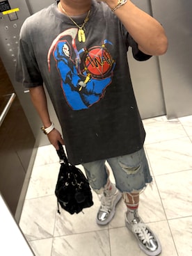「PORTER（ポーター）のアイテム」を使った、bullさん（メンズ・173cm）の夏コーディネート
