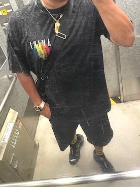 「アイテム（レッグウェア）」を使った、bullさん（メンズ・173cm・40代）の夏コーディネート