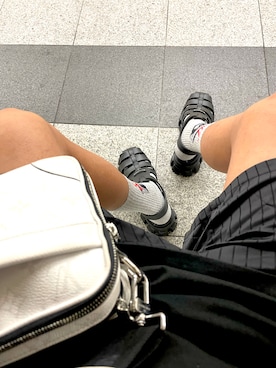 「アイテム（サンダル）」を使った、bullさん（メンズ・173cm・40代）の夏コーディネート