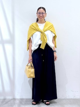 「アイテム（サンダル）」を使った、はつなさん（レディース・158cm・30代）の夏コーディネート