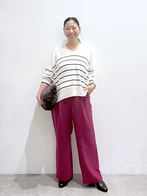 YLEVE イレーブ　22AW Vネックニット サイズ4 ベージュ YLEVE イレーブ 22AW Vネックニット サイズ4 ベージュ - メルカリ