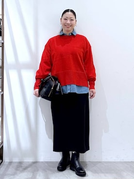 はつなさん（レディース・158cm）の冬コーディネート