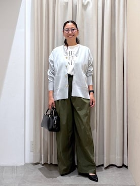 「アイテム（パンプス）」を使った、はつなさん（レディース・158cm・30代）の夏コーディネート