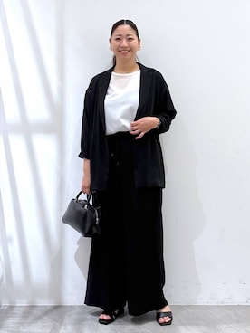「アイテム（サンダル）」を使った、はつなさん（レディース・158cm・30代）の夏コーディネート