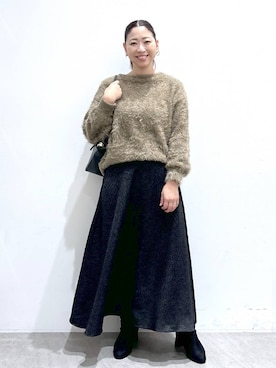 はつなさん(レディース・158cm)の冬コーディネート