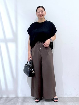 「アイテム（サンダル）」を使った、はつなさん（レディース・158cm・30代）の夏コーディネート