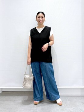 はつなさん（レディース・158cm）の夏コーディネート