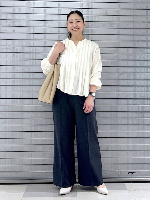 その他 Ken セール】リネンコンワイドパンツ/316564（その他パンツ）｜Elura