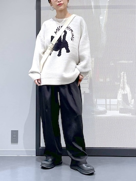 「アイテム（レインシューズ）」を使った、みーやん。さん（レディース・161cm）の冬コーディネート