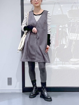 みーやん。さん（レディース・161cm）の冬コーディネート