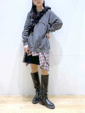 みーやん。さん（レディース・161cm）の冬コーディネート