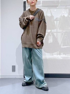 「アイテム（レインシューズ）」を使った、みーやん。さん（レディース・161cm）の秋コーディネート