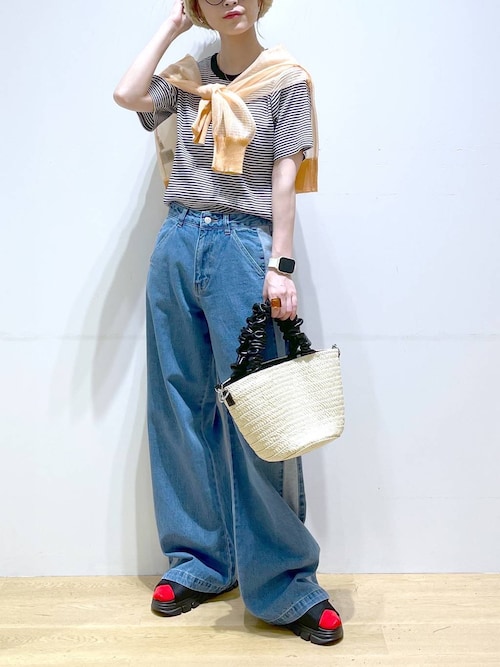 LAKOLE ゆめタウン広島みーやん。さんのハットを使ったコーディネート