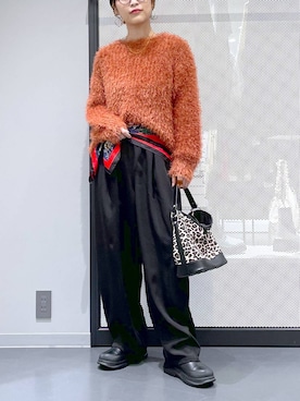 「アイテム（レインシューズ）」を使った、みーやん。さん（レディース・161cm）の秋コーディネート