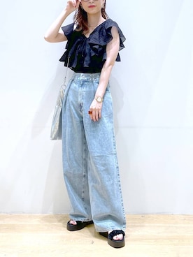 みーやん。さん（レディース・161cm）の夏コーディネート