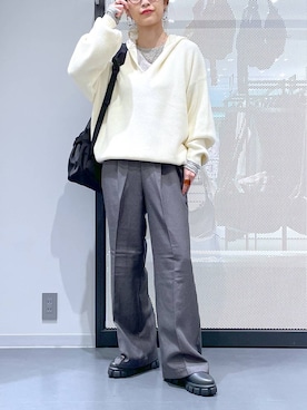 「アイテム（レインシューズ）」を使った、みーやん。さん（レディース・161cm）の秋コーディネート