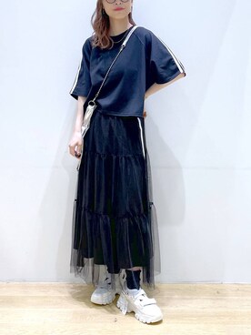 みーやん。さん（レディース・161cm）の夏コーディネート