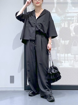 「LAKOLE（ラコレ）のアイテム（アクセサリー）」を使った、みーやん。さん（レディース・161cm）の夏コーディネート