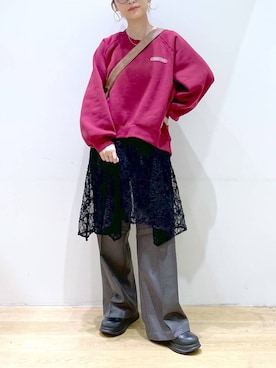 みーやん。さん（レディース・161cm）の冬コーディネート