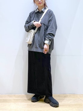 みーやん。さん（レディース・161cm）の冬コーディネート