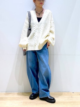 みーやん。さん（レディース・161cm）の冬コーディネート