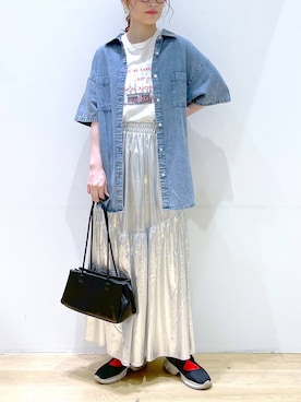 みーやん。さん（レディース・161cm）の夏コーディネート