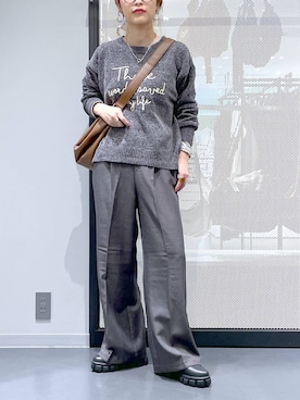 「アイテム（レインシューズ）」を使った、みーやん。さん（レディース・161cm）の秋コーディネート