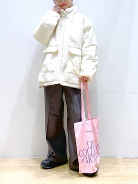 みーやん。さん（レディース・161cm）の冬コーディネート