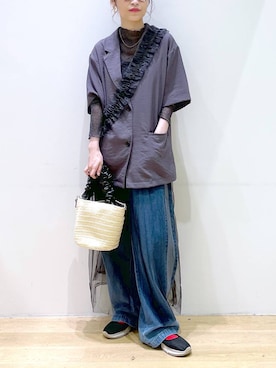 みーやん。さん（レディース・161cm）の夏コーディネート