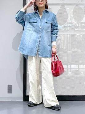 「LAKOLE（ラコレ）のアイテム」を使った、みーやん。さん（レディース・161cm）の春コーディネート